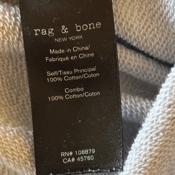 Rag & Bone  Relaxed Jogger Pants in Glass Hill Blue Relaxed Medium - Picture 9 of 9